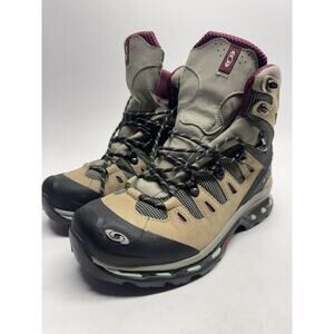 NEW Salomon Quest 4D 3 GTX Mens Size 8.5 Brown Work Hiking Boots